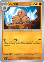 PTCG-SV03 104/197 U Dugtrio