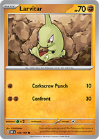 PTCG-SV03 105/197 C Larvitar