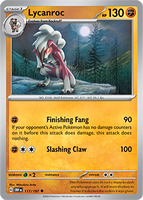 PTCG-SV03 117/197 U Lycanroc