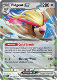 PTCG-SV03 164/197 DR Pidgeot ex