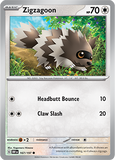 PTCG-SV03 167/197 C Zigzagoon