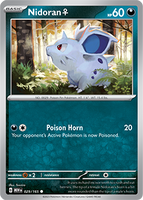 PTCG-SV03.5 029/165 C Nidoran♀