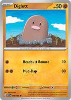 PTCG-SV03.5 050/165 C Diglett