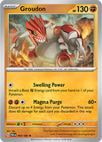 PTCG-SV04 093/182 R Groudon