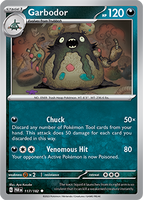 PTCG-SV04 117/182 U Garbodor