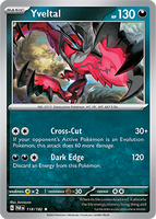 PTCG-SV04 118/182 R Yveltal