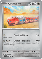 PTCG-SV04 138/182 U Orthworm