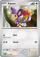 PTCG-SV04 145/182 C Aipom