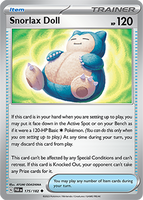 PTCG-SV04 175/182 U Snorlax Doll