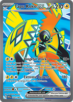 PTCG-SV04 222/182 UR Tapu Koko ex