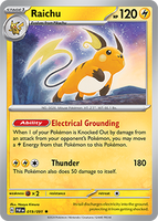 PTCG-SV04.5 019/091 R Raichu