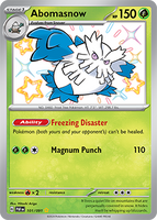 PTCG-SV04.5 101/091 SR Abomasnow