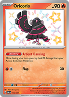 PTCG-SV04.5 113/091 SR Oricorio