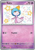 PTCG-SV04.5 153/091 SR Ralts