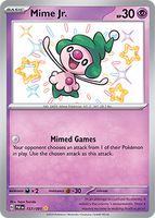 PTCG-SV04.5 157/091 SR Mime Jr.