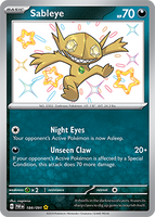 PTCG-SV04.5 184/091 SR Sableye