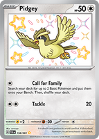 PTCG-SV04.5 196/091 SR Pidgey