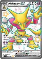 PTCG-SV04.5 215/091 SUR Alakazam ex