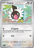 PTCG-SV05 132/162 C Chatot