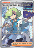 PTCG-SV05 198/162 UR Ciphermaniac’s Codebreaking