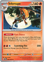 PTCG-SV06 033/167 R Infernape