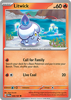 PTCG-SV06 036/167 C Litwick