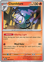 PTCG-SV06 038/167 R Chandelure