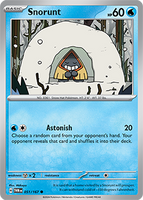 PTCG-SV06 051/167 C Snorunt