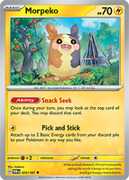 PTCG-SV06 072/167 U Morpeko