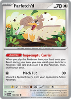 PTCG-SV06 132/167 C Farfetch'd