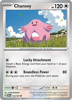 PTCG-SV06 133/167 C Chansey