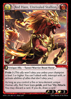 GATCG-HVN-EN-095 SR Red Hare, Unrivaled Stallion