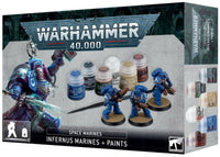 Warhammer 40,000 - Space Marines: Infernus Marines + Paint Set