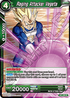 DBSCG-BT1-064 R Raging Attacker Vegeta