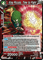 DBSCG-BT12-018 R King Piccolo, Time to Fight