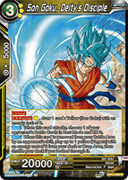 DBSCG-BT12-089 R Son Goku, Deity's Disciple