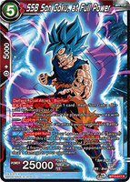 DBSCG-BT13-017 R SSB Son Goku, at Full Power