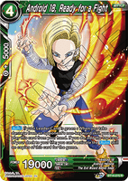 DBSCG-BT14-070 R Android 18, Ready for a Fight