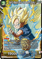 DBSCG-BT14-096 R Self-Restraint SS Son Goku