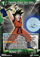 DBSCG-BT15-069 R Training Goals Son Goku