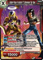 DBSCG-BT16-003 UC Golden Frieza & Android 17, Determined Tag Team