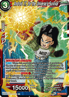 DBSCG-BT16-008 SR Android 17, for the Universe's Survival