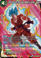 DBSCG-BT16-050 SR SSB Kaio-Ken Son Goku, Might's Calling