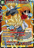 DBSCG-BT17-009 SR SS Son Goku, Pan, & SS Trunks, Galactic Explorers