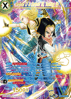 DBSCG-BT17-033 SPR Android 17 & Android 18, Teaming Up