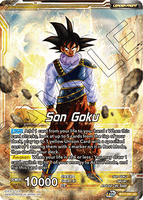 DBSCG-BT17-081 UC Son Goku // SS Son Goku, Fearless Fighter