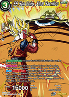 DBSCG-BT17-093 SR SS Son Goku, Final Sacrifice