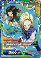 DBSCG-BT17-136 UC Android 17 & Android 18, Team-Up Attack