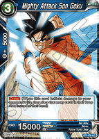 DBSCG-BT2-038 UC Mighty Attack Son Goku