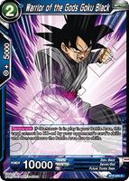 DBSCG-BT2-055 C Warrior of the Gods Goku Black